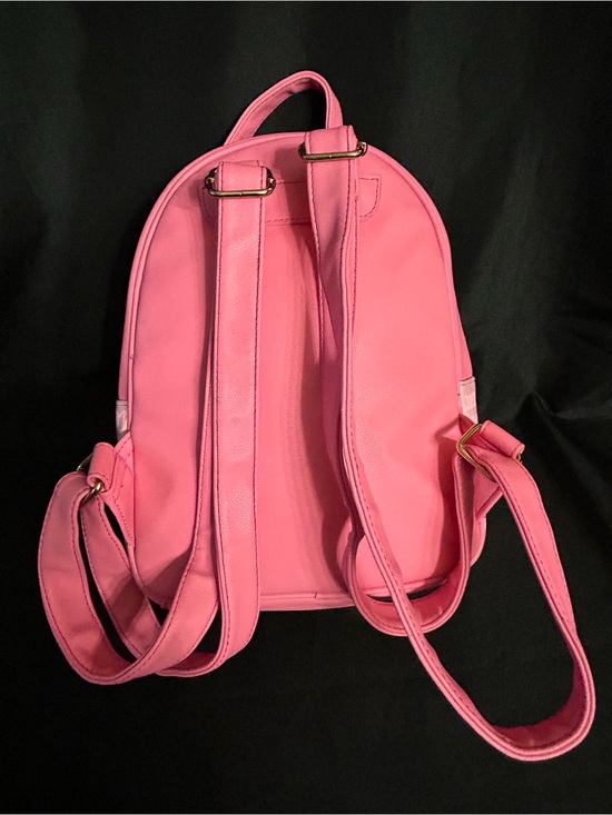 Juicy Couture Pink Logo Mini Backpack with Gold Accent NWT main image 9